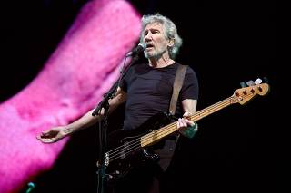 Rock icon Roger Waters gives a concert in Mexico City