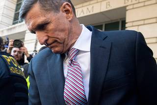 Sentencing of Trump's former National Security Advisor Michael Flynn for lying to Russia probe investigators