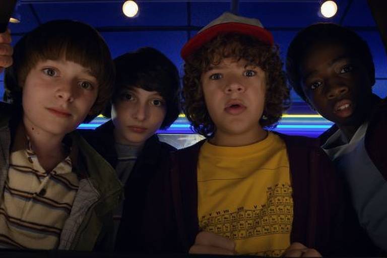 Cena da segunda temporada de 'Stranger Things', da Netflix