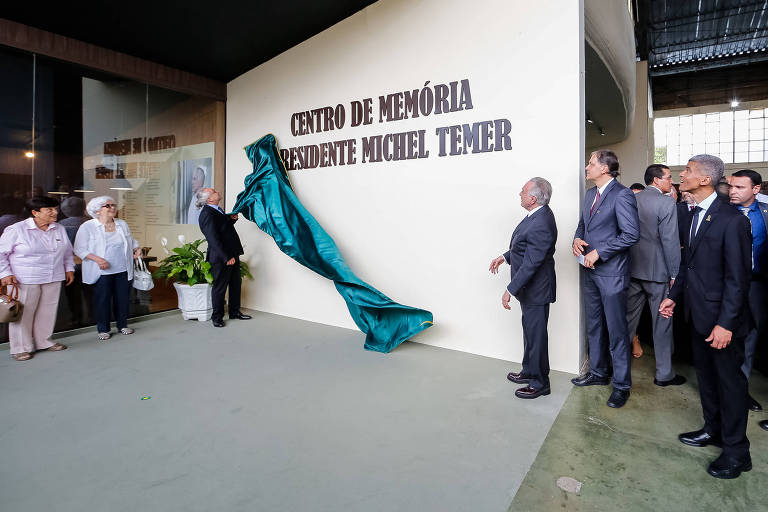 Presidente Michel Temer inaugura Centro de Memória com seu nome em Itu (SP)