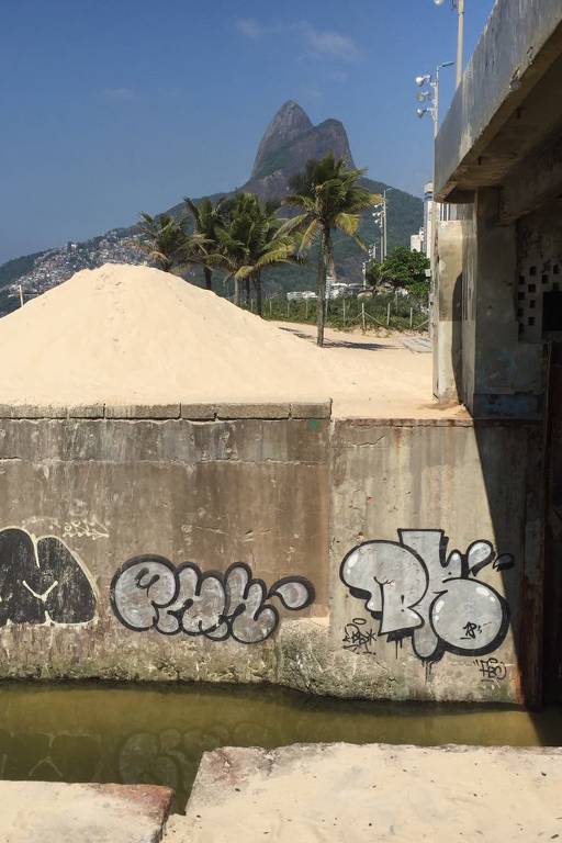 Leblon tem pior praia da faixa turística do Rio