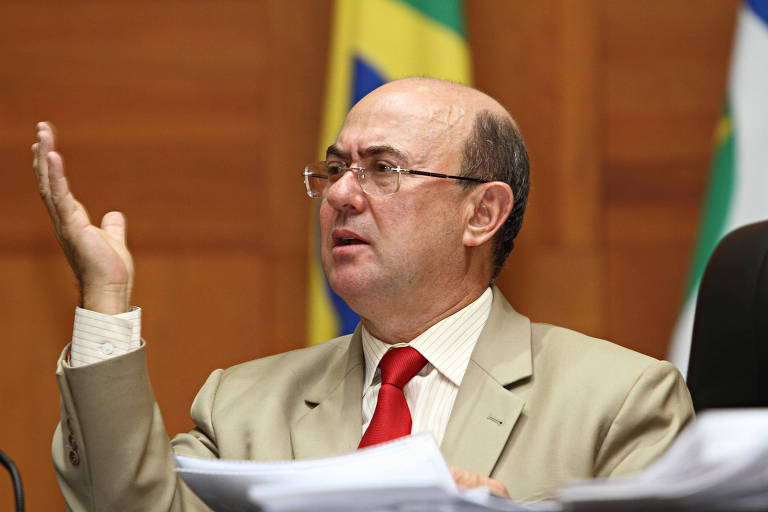 O ex-presidente da Assembleia Legislativa do MT José Riva, conhecido como 'maior ficha-suja do país'