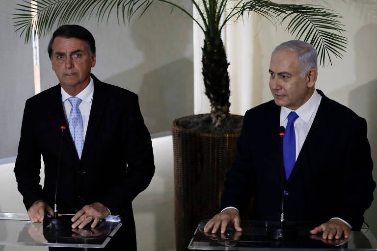 Netanyahu visita o Brasil e comparece à posse de Bolsonaro