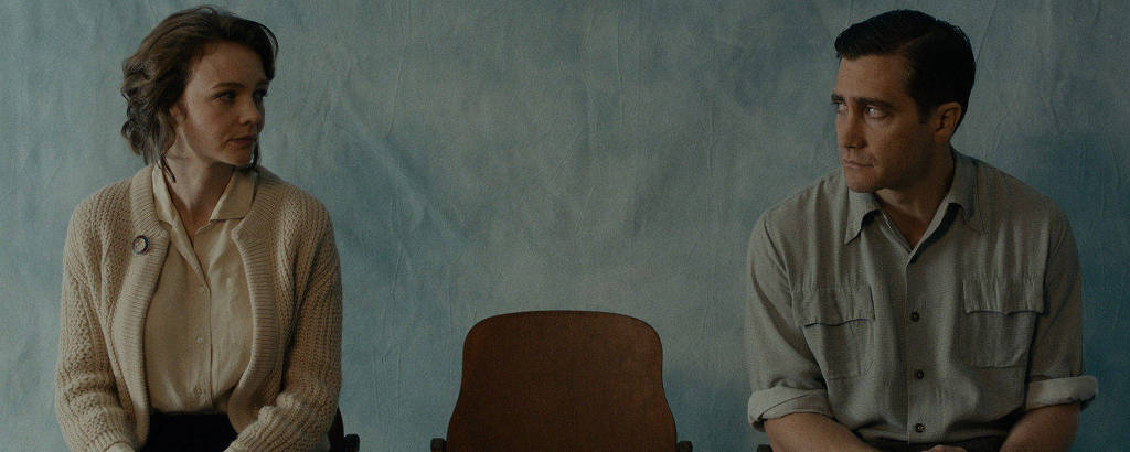 Carey Mulligan e Jake Gyllenhaal em 'Vida Selvagem'