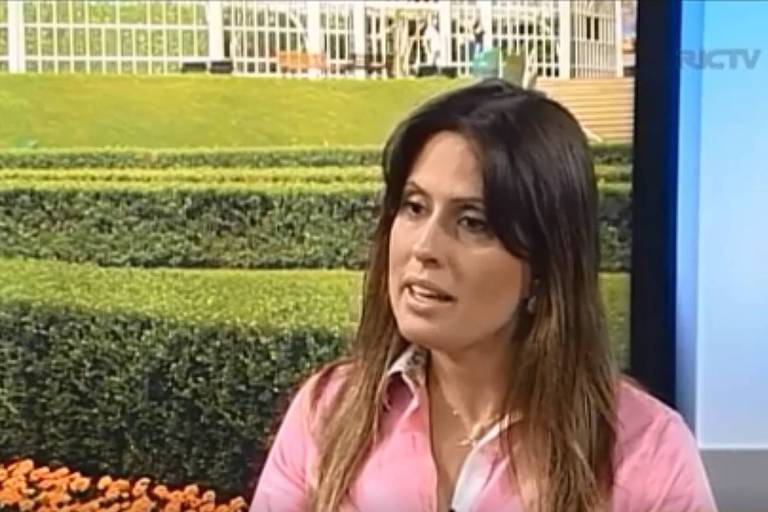 A médica Larissa Medeiros, em entrevista à RIC TV do Paraná