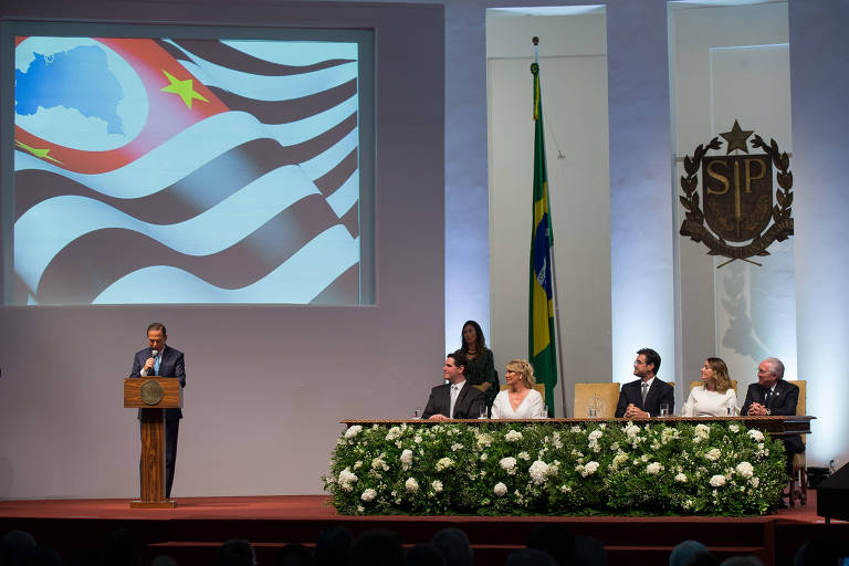 Cerimônia de posse do governador João Doria no Palácio dos Bandeirantes