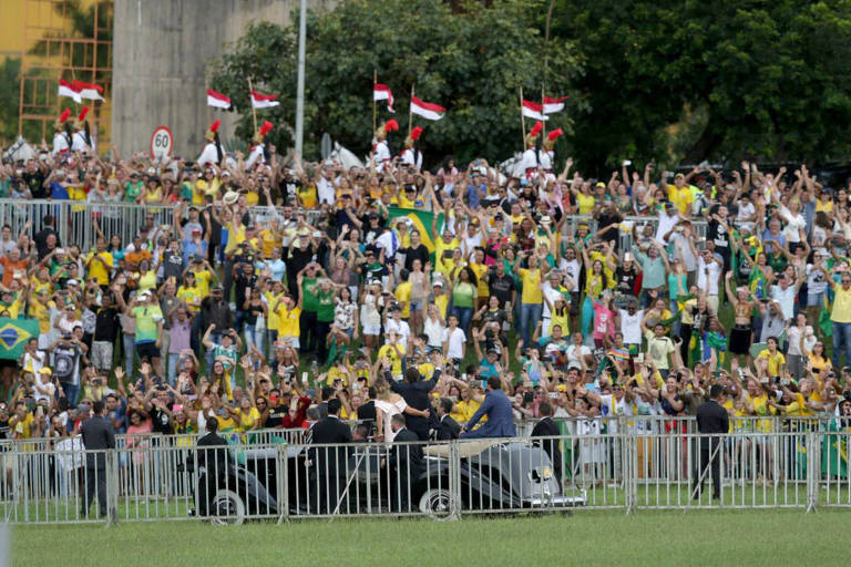 Posse do novo presidente do Brasil, Jair Messias Bolsonaro (PSL), em Brasília
