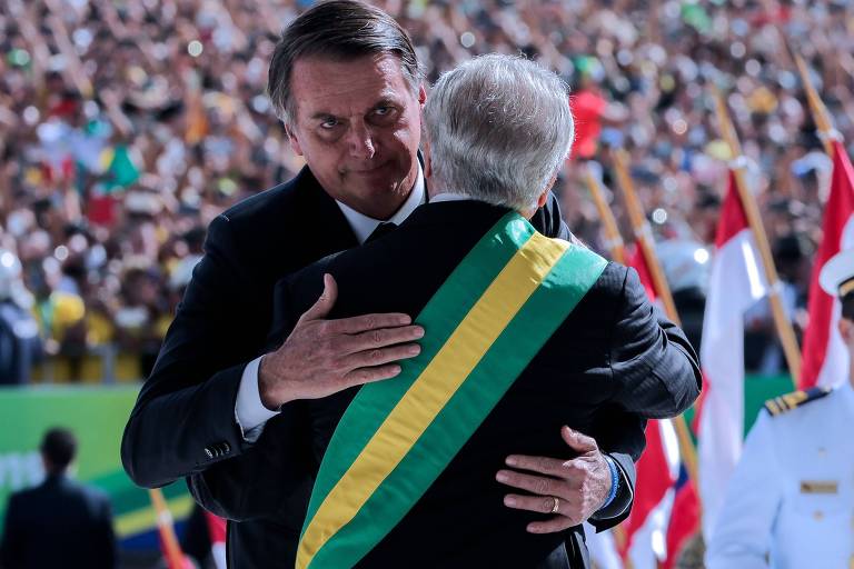  Veja imagens da posse de Bolsonaro