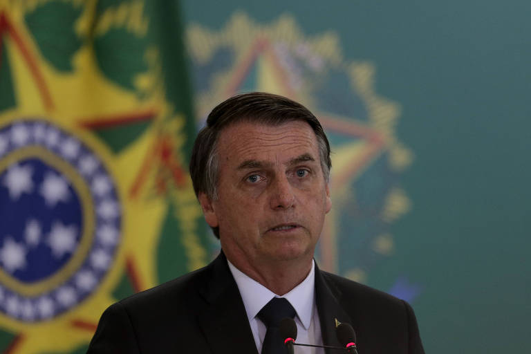 O presidente Jair Bolsonaro, que deve assinar decreto para ampliar a posse de armas
