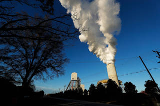 FILE PHOTO: A view of Duke Energy?s Marshall Power Plant in Sherrills Ford