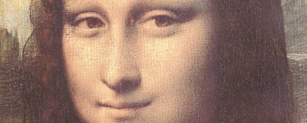 Detalhe da 'Mona Lisa' (1503), de Leonardo Da Vinci