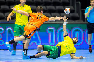 Handball - Netherlands v Brazil