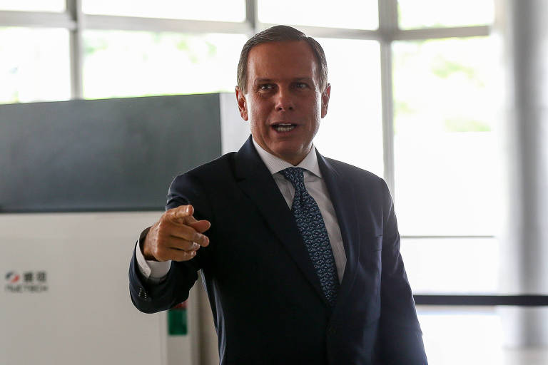 O governador de SP, João Doria (PSDB)
