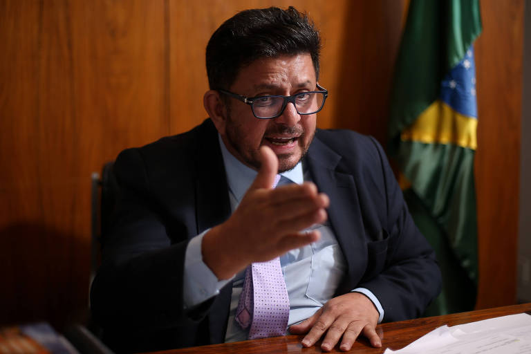 O vice-presidente da Câmara e candidato a presidente na nova legislatura, deputado Fábio Ramalho (MDB-MG), durante entrevista em seu gabinete