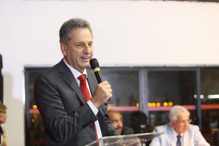Rodolfo Landim foi eleito presidente do Flamengo nas eleições de dezembro de 2018
