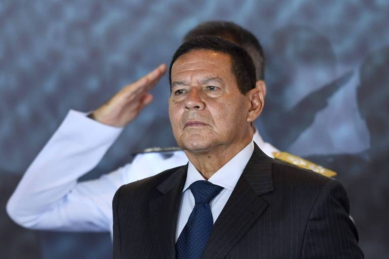 O vice-presidente General Hamilton MourÃ£o