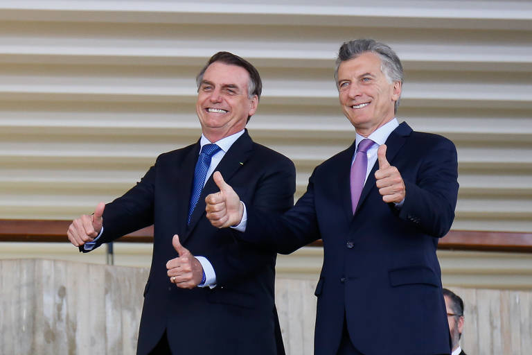 Macri visita Bolsonaro