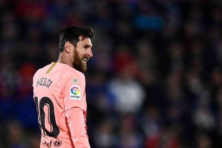 Lionel Messi durante partida pelo Campeonato Espanhol, neste mês