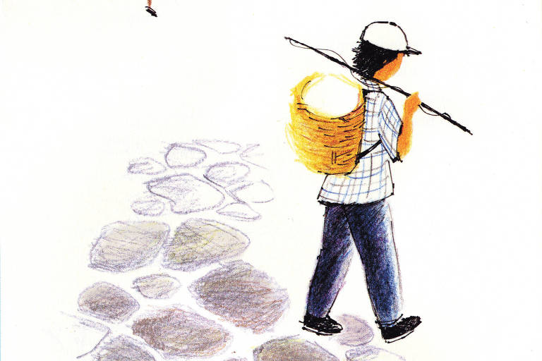 Ilustração do livro ‘Histórias Guardadas Pelo Rio’, de Lúcia Hiratsuka, que acaba de chegar às livrarias pela Edições SM