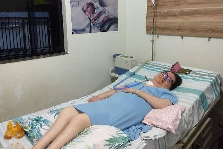 Eliana Zagui, 44 anos, que viveu durante 43 anos no Hospital das Clínicas, em São Paulo