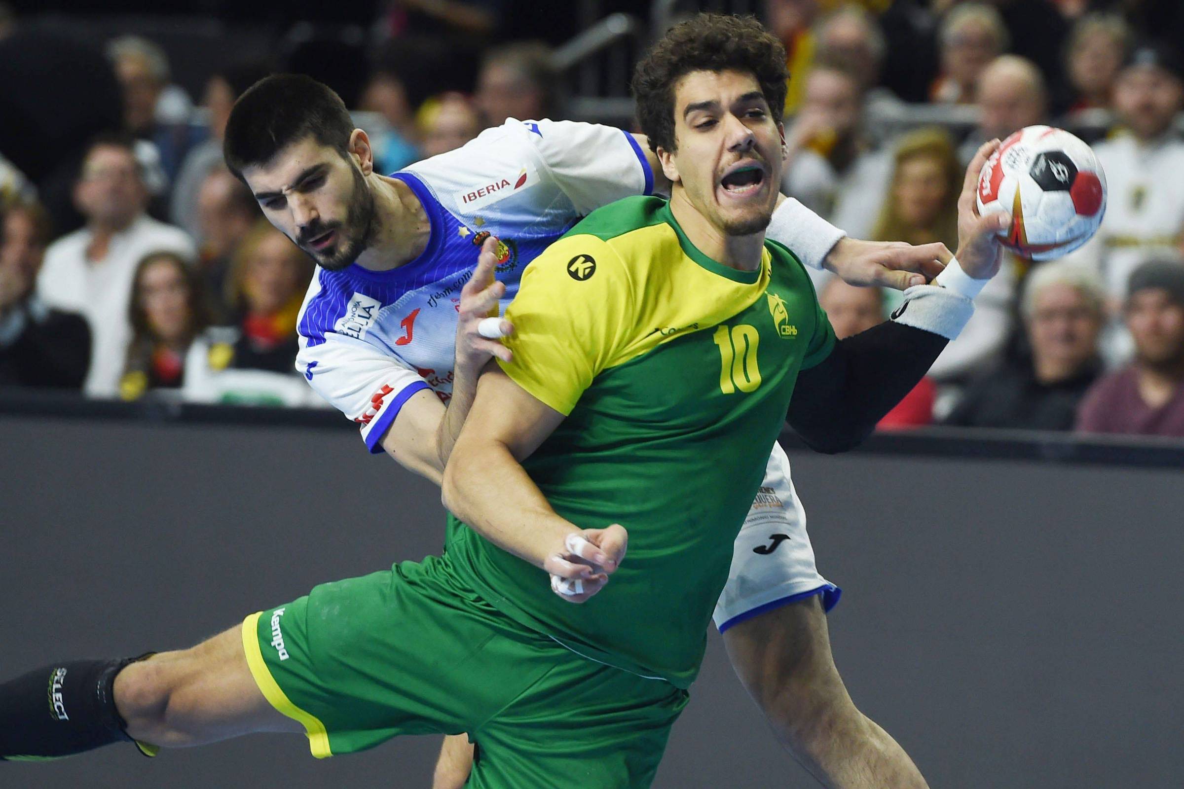 Sensação do Mundial de handebol, pivô de 130kg brilha novamente, mas vê  Congo ser eliminado, handebol