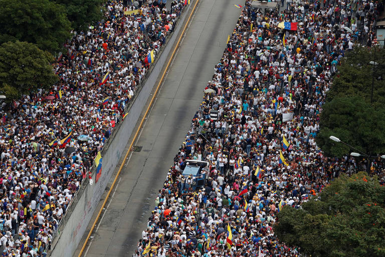 Protestos de 23 de janeiro contra Nicolás Maduro