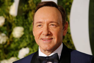 FILE PHOTO: Actor Kevin Spacey arrives at the 71st Tony Awards in New York City