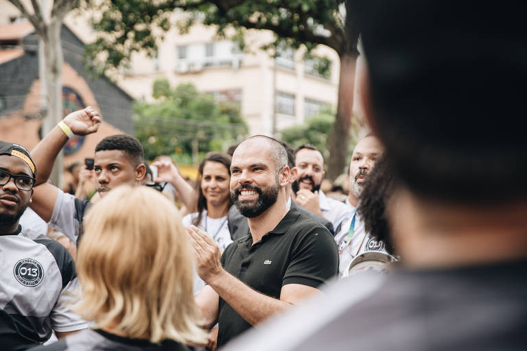 Bruno Covas nas comemorações do aniversário de São Paulo