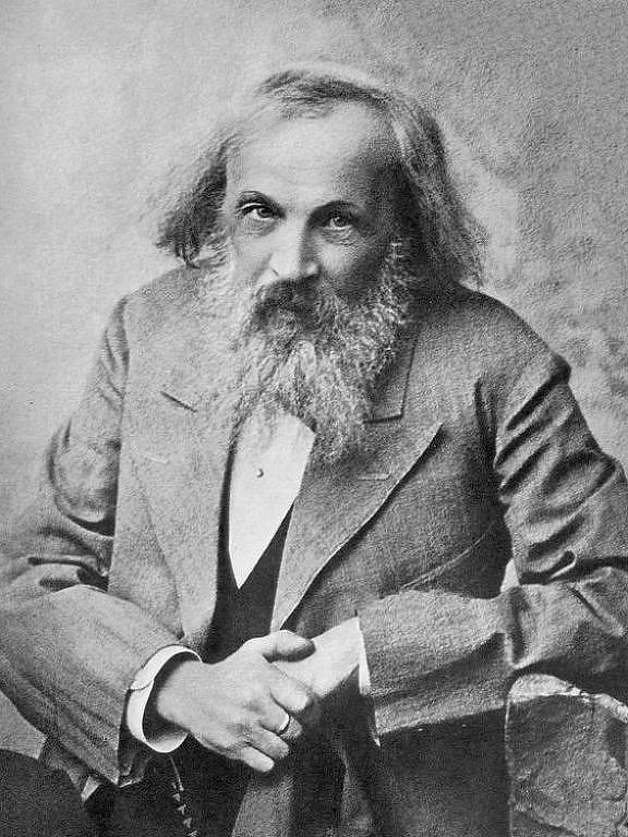 O cientista russo Dmitri Mendeleev foi o primeiro a tentar organizar os elementos químicos há 150 anos