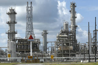 FILE PHOTO: A CITGO refinery is pictured in Sulphur