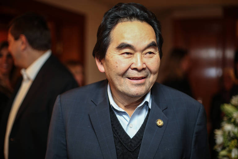 O deputado estadual Jooji Hato, em maio de 2016