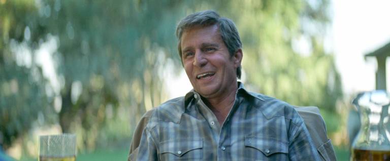 Sam Rockwell como George W. Bush, em cena de 'Vice'