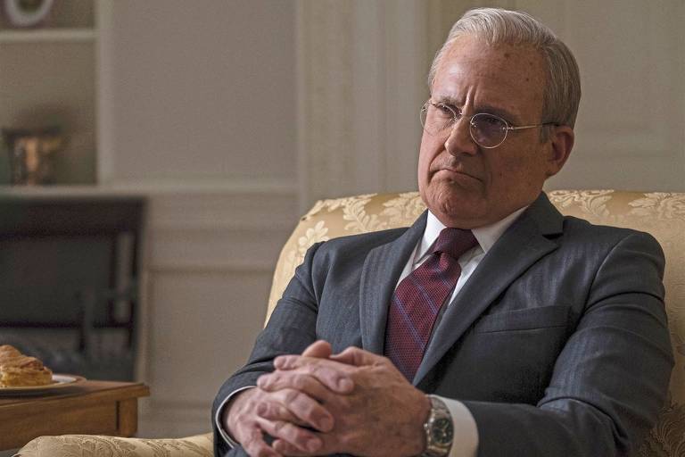 Steve Carell em cena de 'Vice'