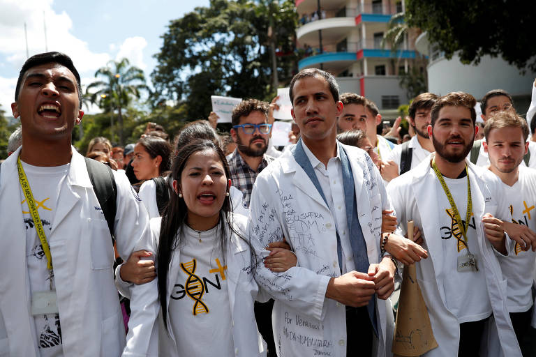 Protestos contra Maduro em 30 de janeiro