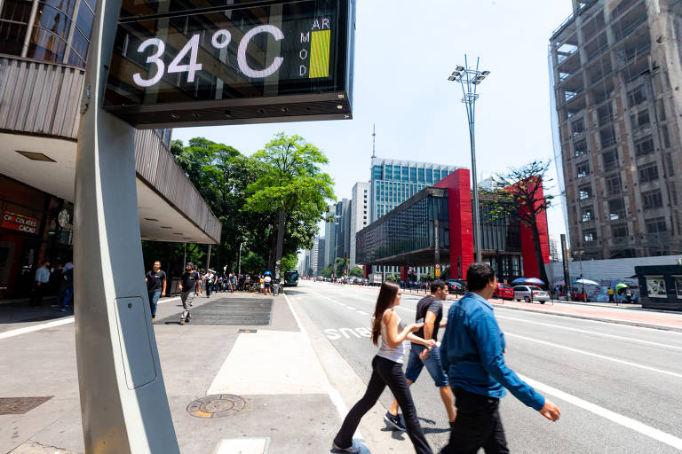 Janeiro é o segundo mês mais quente em São Paulo em 76 anos