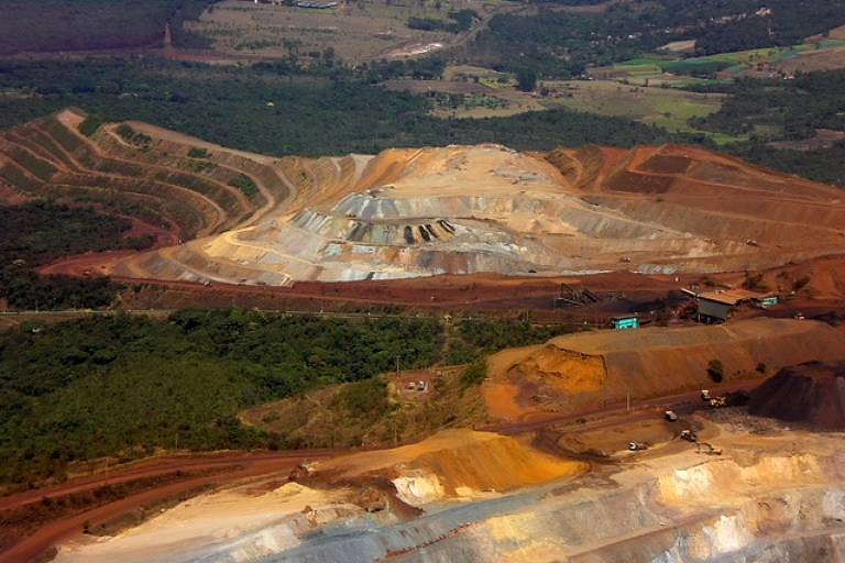 Área da mina do Córrego do Feijão, Brumadinho (MG), em 2008