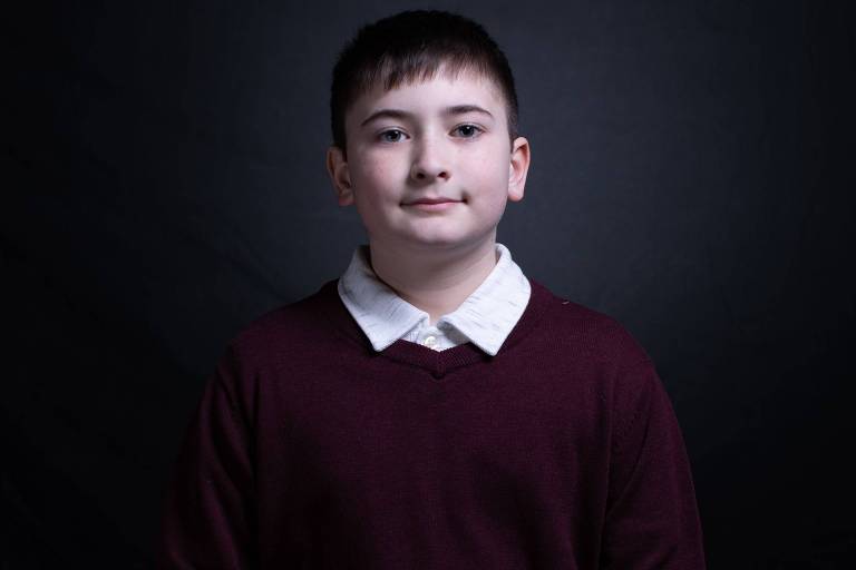 Joshua Trump, 11, que afirma ser alvo de bullying devido a seu sobrenome 