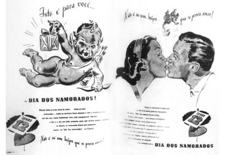 Slogan de propaganda do Dia dos Namorados criada por João Doria