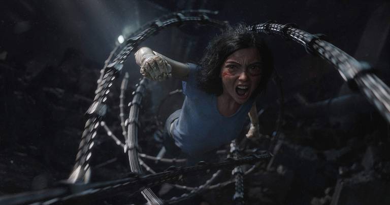 No Brasil, Robert Rodriguez apresenta 'Alita', filme baseado em mangá