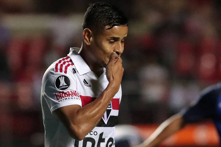 Reinaldo na eliminação do São Paulo na Libertadores deste ano