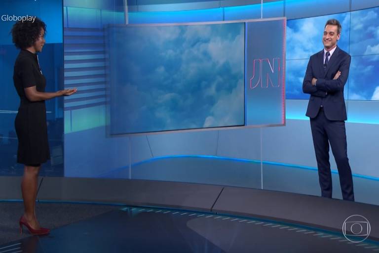 Maju Coutinho estreia na bancada do Jornal Nacional