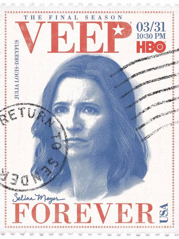 Cartaz da última temporada da série 'Veep'