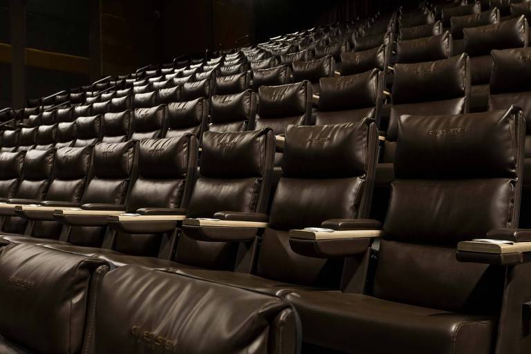 Sala de cinema do Cinesystem, no Morumbi Town Shopping