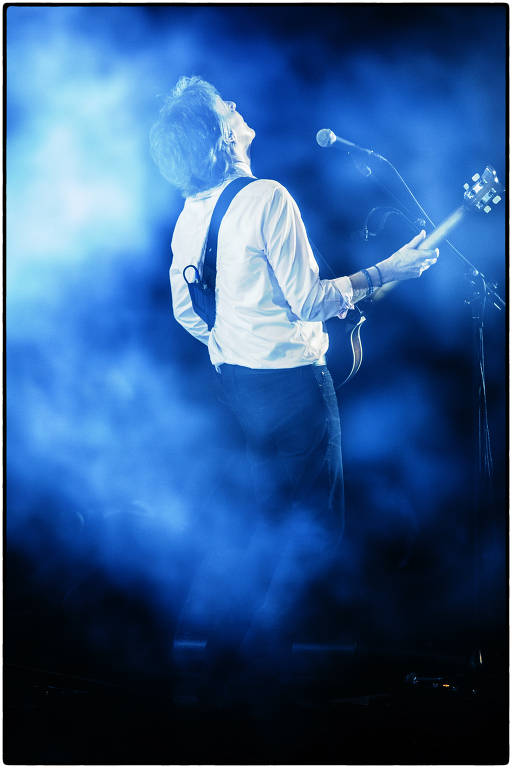 Paul McCartney durante show da turnê Freshen Up