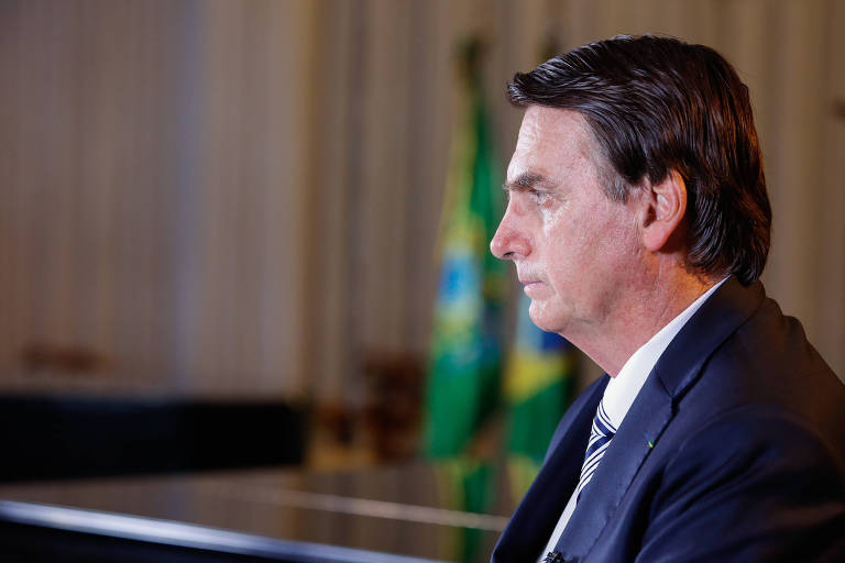 O presidente da República, Jair Bolsonaro, que demitiu o presidente da EBC