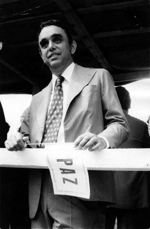 O ambientalista Paulo Nogueira Neto, em 1979