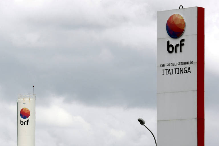 Logo da BRF em sede da companhia em Fortaleza