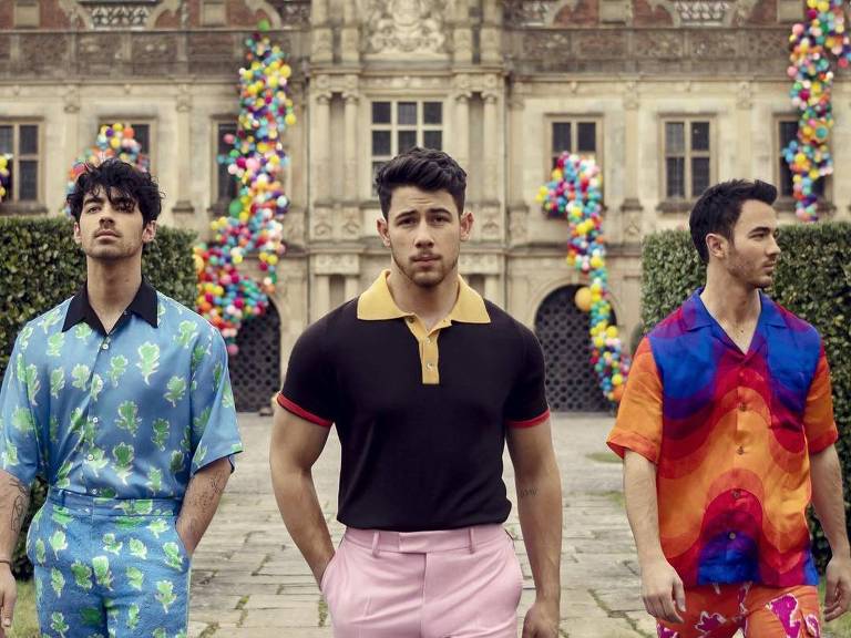 Capa de "Sucker", novo single dos Jonas Brothers