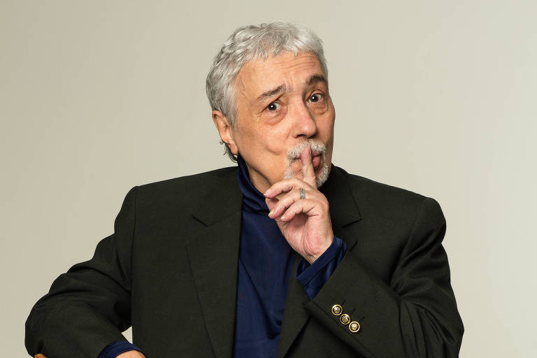 Retrato do ator Pedro Paulo Rangel aos 70 anos