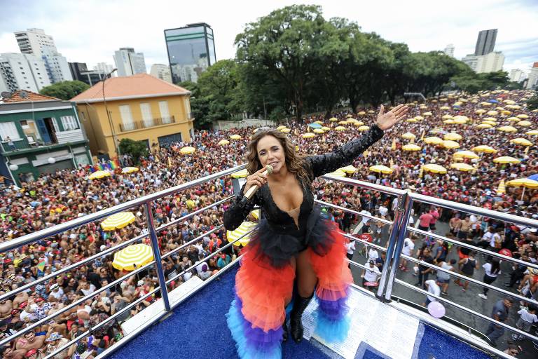 Daniela Mercury no pós-Carnaval de SP